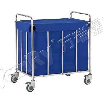 Carrello portabiancheria per sacchi sporchi - E-46 - Hebei Vanry Medical Devices Co., Ltd. - medico / ospedaliero / da trasporto