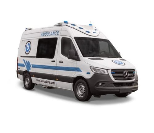 Ambulanza furgone - Omnia Plus - Bergadana - tipo C / tipo B