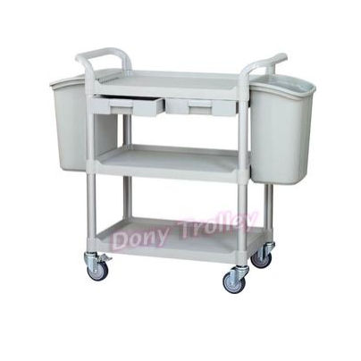 Carrello medico - DTG-3KY2  - Dony Trolley - per dispositivi medici / per materiali di laboratorio / di trasporto