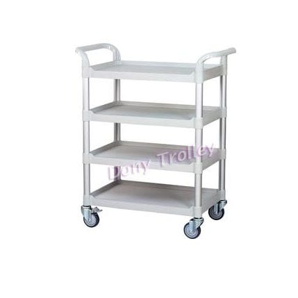 Carrello medico - DTG-400 - Dony Trolley - per uso generale / di trasporto / 4 ripiani