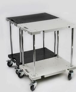 Carrello da laboratorio - DTP-A205TBW-2  - Dony Trolley - per uso generale / di servizio / 2 ripiani