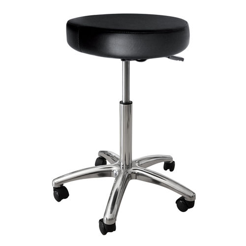 Sgabello per studio odontoiatrico - 631 - MHC TECHNOLOGY - ad altezza regolabile / a forma di sella / nero