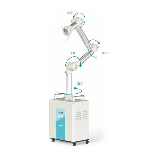 Aspiratore di aerosol per laboratorio odontotecnico - MHC TECHNOLOGY