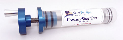 Siringa di calibrazione - PressureShot™ PRO - South Pacific Biomedical