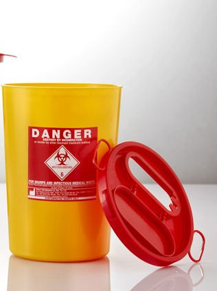 Contenitore per siringhe - Sharps - Disera Tıbbi Malzeme Loj. San.Tic.A.S. - di aghi / per cannule / da laboratorio