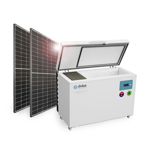Frigorifero per vaccini - VC150SDD - Dulas Limited - orizzontale / con rotelle / a energia solare