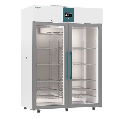Frigorifero per farmacie - DLS1400PG - Dulas Limited - ad armadio / 2 porte / con porta in vetro