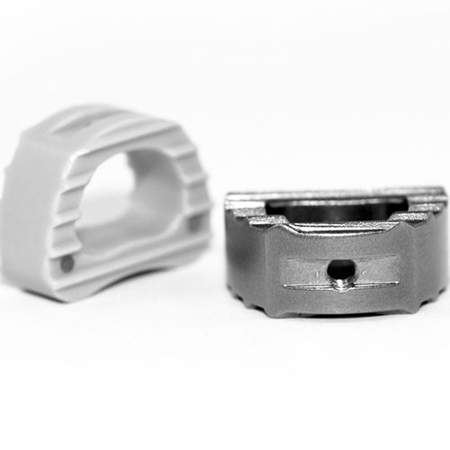 Gabbia intersomatica cervicale - PM CAGE® - NEURO FRANCE Implants - via anteriore / in titanio / in PEEK