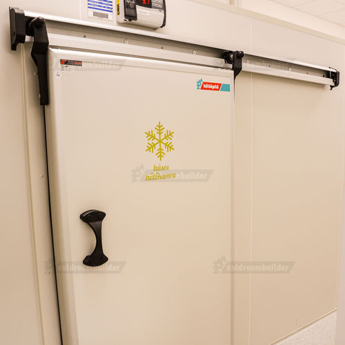 Porta per camera frigorifera da laboratorio - Coldroom Builder - scorrevole