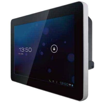 Panel PC medicale Dual Core - CLS-W1002FA3SPCH2-POE - Euro CLS - con touch screen multitouch / senza ventole / a tenuta stagna