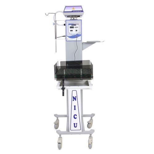 tavolo di rianimazione neonatale con lampada per fototerapia - Medi Waves