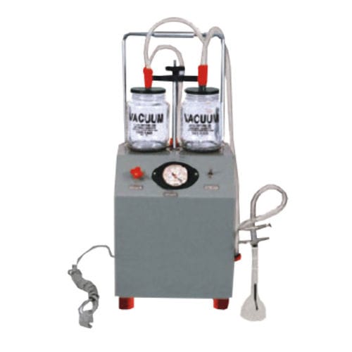 Aspiratore chirurgico elettrico - Medi Waves - con rotelle / su unità terminale di vuoto