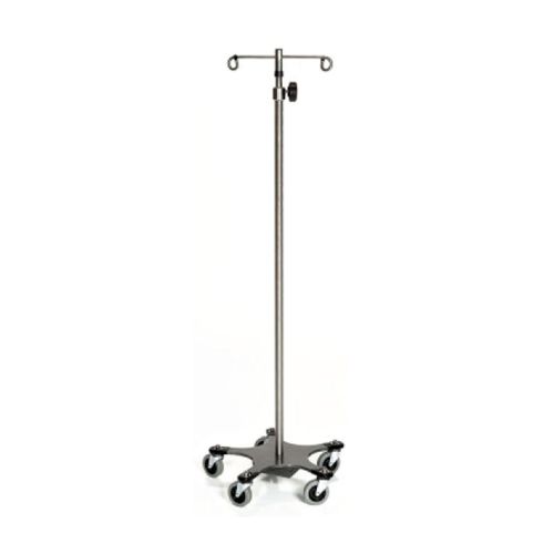 Asta portaflebo con rotelle - HWE-22 - Medi Waves - 2 ganci / ad altezza regolabile