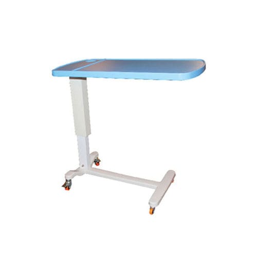 Tavolino servitore ad azionamento pneumatico - HWE-12 - Medi Waves - con rotelle