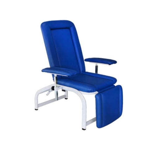 Poltrona per prelievo di sangue manuale - HWE-39 - Medi Waves - a 3 sezioni / con poggiagambe / lavabile
