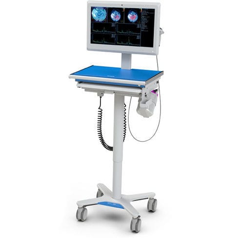 Carrello informatico ad altezza regolabile - Configurable  - Cybernet - modulare