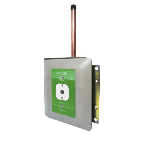 Presa esagonale - OH series - AMCAREMED TECHNOLOGY - per sistemi di distribuzione di gas medicali / per gas medicali