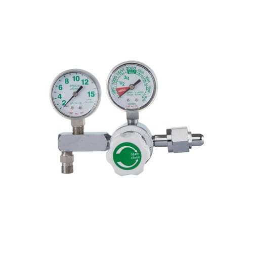 Regolatore di pressione per gas medicali - AM-O-GR-582 - AMCAREMED TECHNOLOGY - medico / a presa / portata regolabile