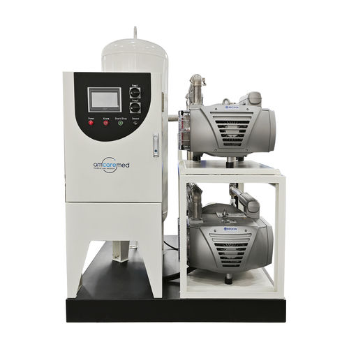 Sistema di vuoto medico - VOF series - AMCAREMED TECHNOLOGY - a palette / modulare / senza olio