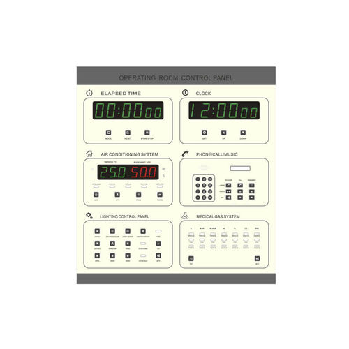 Pannello di controllo di gas - AMCAREMED TECHNOLOGY - medico / per sala operatoria / con touch screen