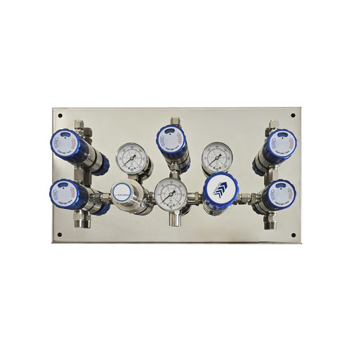 Collettore per gas medicali - AM-500DX - AMCAREMED TECHNOLOGY - per laboratorio / semiautomatico