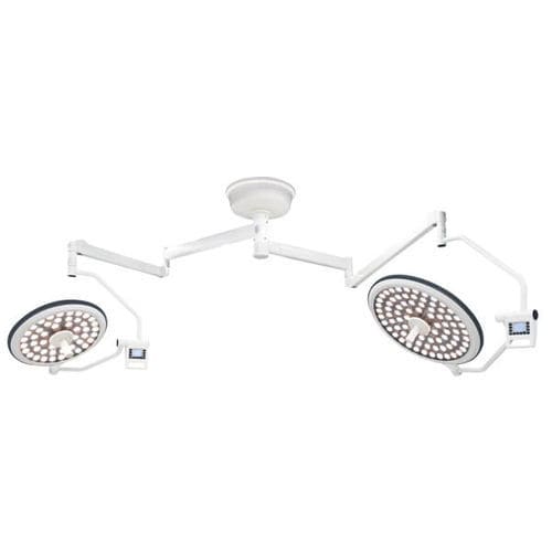 Lampada scialitica a soffitto - AM-700/500LED - AMCAREMED TECHNOLOGY - LED / 2 bracci / 110 V/60 Hz