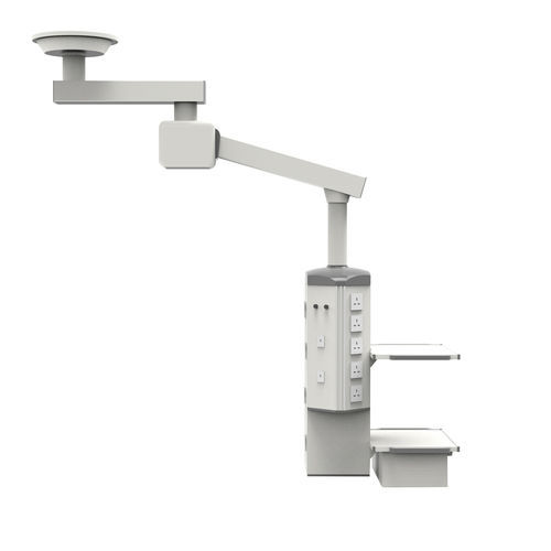 Braccio di distribuzione a motore - PWM 200 - AMCAREMED TECHNOLOGY - a soffitto / per sala operatoria / articolato