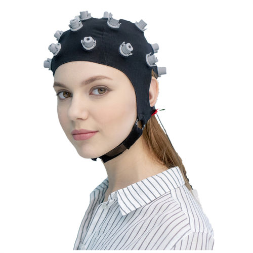 Casco EEG 32 canali - Gelfree-S3 - Wuhan Greentek - 16 canali / per adulti / nero