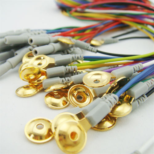 Elettrodo EEG - Gold - Wuhan Greentek - medico / EMG / per EOG
