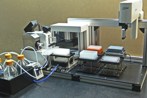 Sistema automatizzato di preparazione campioni - Hudson Robotics - da laboratorio / per estrazione di DNA / per estrazione di RNA