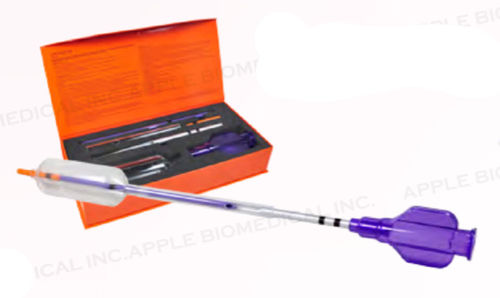 Catetere per accesso - A567 - Apple Biomedical - per inserimento di stent / con palloncino