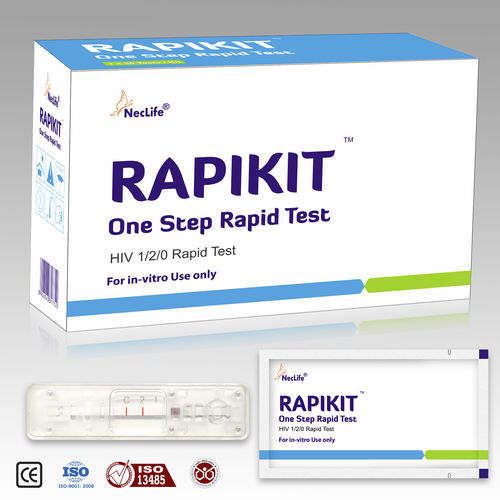 Test rapido dell'AIDS - HIV Biline & Triline Test - Nectar Lifesciences - di contaminazione / dell'HIV / di siero