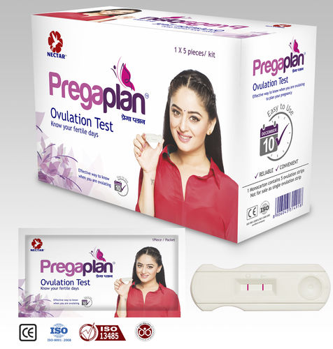 Test rapido di ovulazione - Pregaplan - Nectar Lifesciences - di LH