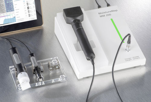 Sistema di valutazione dell'idratazione cutanea - MoistureMap MM 200 - Courage + Khazaka Electronic - topografia del rilievo cutaneo