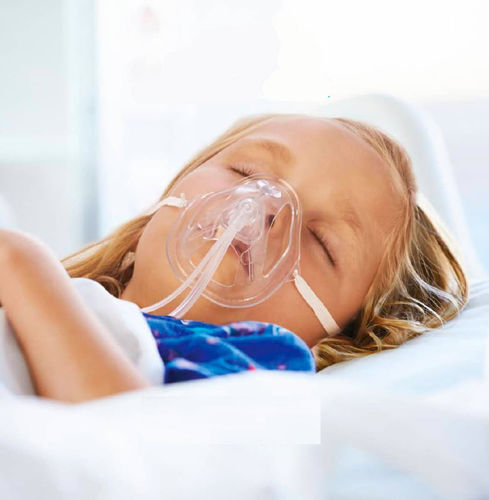 Maschera per ossigenoterapia pediatrica - M4021  - MEDAS INC