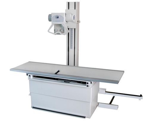 Tavolo per radiografia ad altezza regolabile - ANTARIX IMX-4A, IMX-4B  - IMAGO Radiology - con braccio portatubo