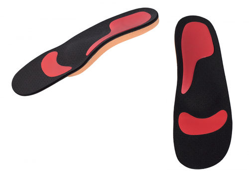 Soletta ortopedica con cuscinetti per tallone - T703 - Corazza - con supporto per arco longitudinale / con supporto per arco trasversale