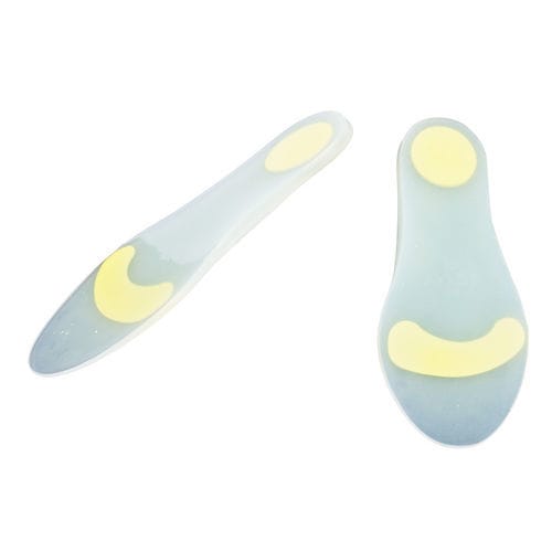 Soletta ortopedica con cuscinetti per tallone - SIL300 - Corazza - con supporto per arco trasversale