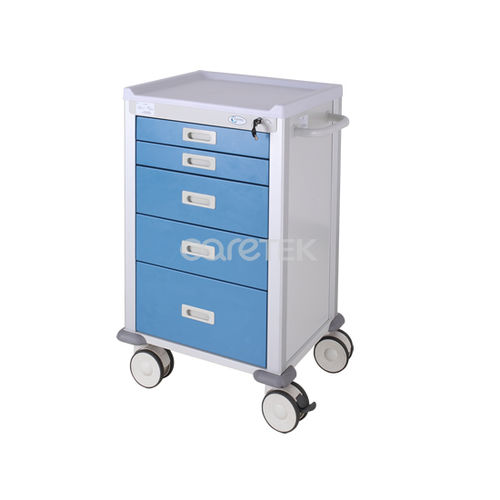 Carrello medico - CAM-201 - Caretek Medical - per farmaci / di distribuzione di farmaci / 5 cassetti