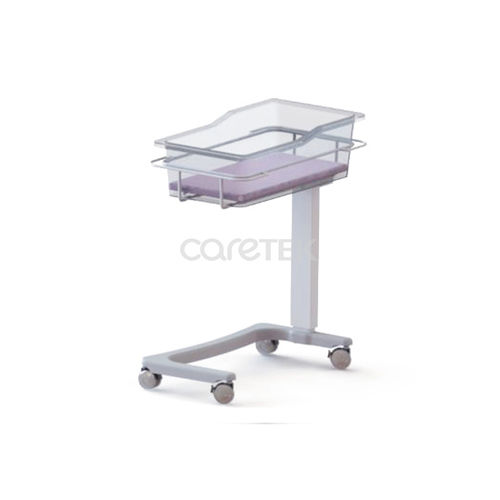 Culla pediatrica ad altezza regolabile - N110 - Caretek Medical - con rotelle / trasparente