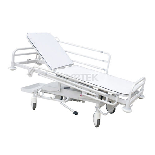 Barella con carrello di emergenza - MS03 - Caretek Medical - idraulica / ad altezza regolabile / Trendelenburg