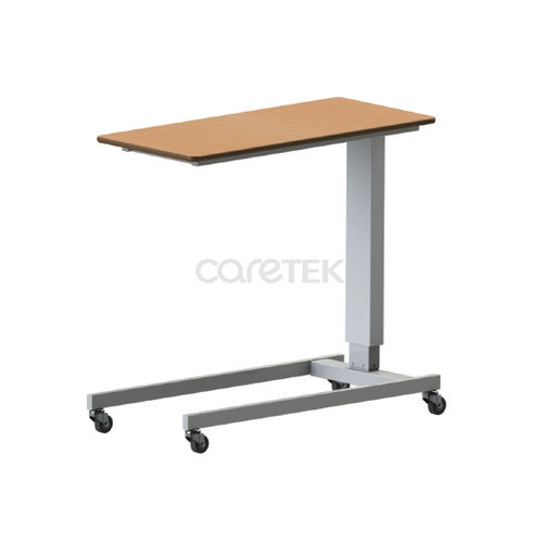 Tavolino servitore ad altezza regolabile - HT110  - Caretek Medical - con rotelle / ad azionamento manuale