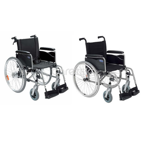 Sedia a rotelle manuale - Caretek Medical - da esterno / da interno / pieghevole
