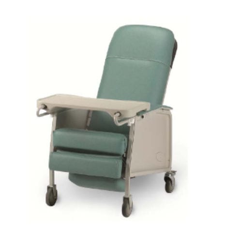 Poltrona da riposo inclinabile - IH6074A - Caretek Medical - manuale / con rotelle / con poggiagambe