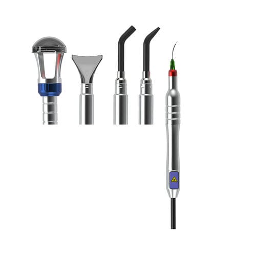 Manipolo odontoiatrico - Dimed Laser Technology - per laser medico / laser / in alluminio