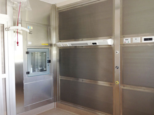 Sistema di filtrazione di aria - SagiCofim - per strutture sanitarie / a flusso laminare / con supporto murale