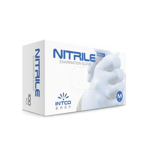 Guanto in nitrile - NG-141 - INTCO Medical - medico / con polvere / ipoallergenico