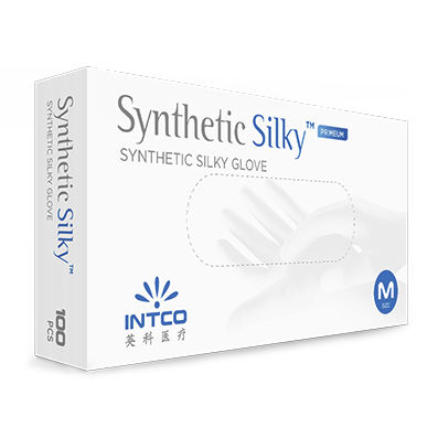 Guanto in vinile - Silky - INTCO Medical - medico / senza polvere / non sterile