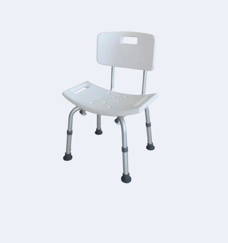 Sedia da doccia con apertura igienica - YK3020 - INTCO Medical - con schienale / ad altezza regolabile