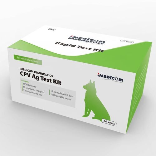 Kit di test per malattie infettive - IMEDICOM - canino / per antigeni / del parvovirus canino